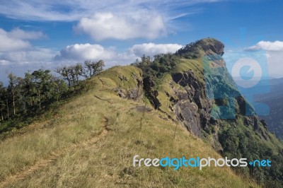 Doi Mon Jong, The Beautiful Mountain, Chiang Mai, Thailand Stock Photo