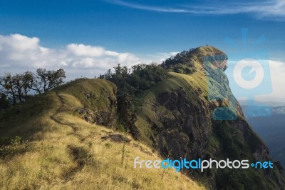 Doi Mon Jong, The Beautiful Mountain, Chiang Mai, Thailand Stock Photo