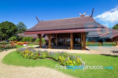 Doi Tung Royal Botanical Gardens Stock Photo