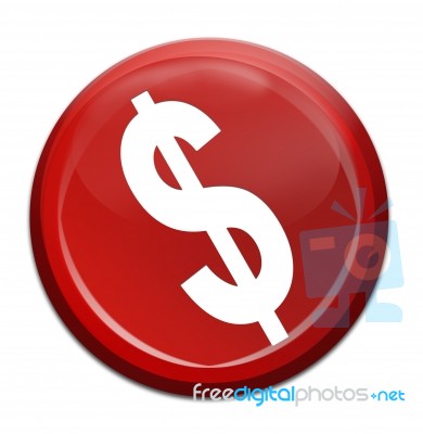 Dollar Icon Stock Image