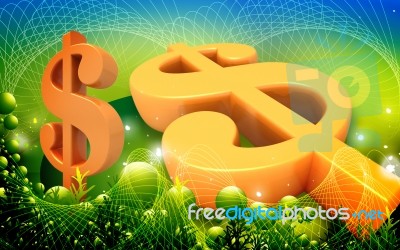 Dollar Sign Stock Image