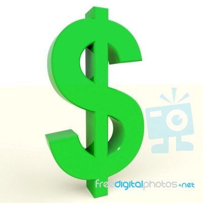 Dollar Symbol Stock Image