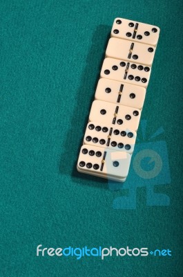 Domino Stock Photo