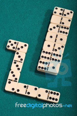 Domino Stock Photo