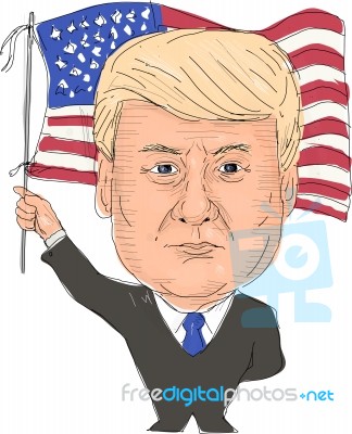 Donald Trump President Usa Stock Image