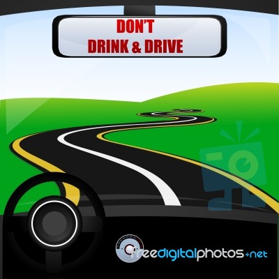 Don't Drink And Drive Stock Image