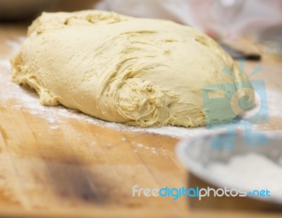 Donut Dough Stock Photo