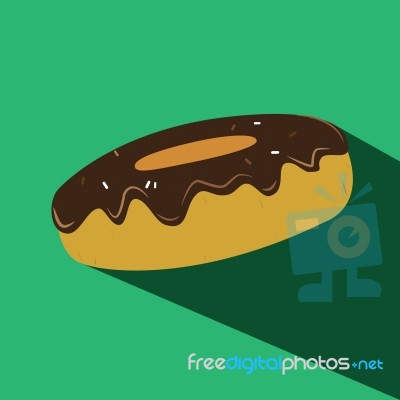 Donut  Icon Stock Image