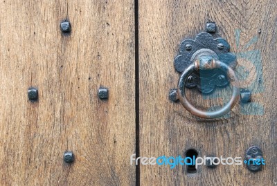 Door Knob Stock Photo