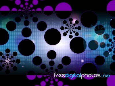 Dots Background Shows Spots Or Circular Shapes
 Stock Image