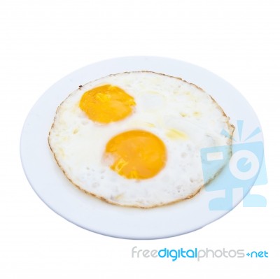 Double Yolker Stock Photo