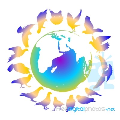 Dove Of Peace Stock Image