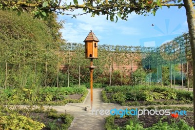 Dovecote In Garden Stock Photo