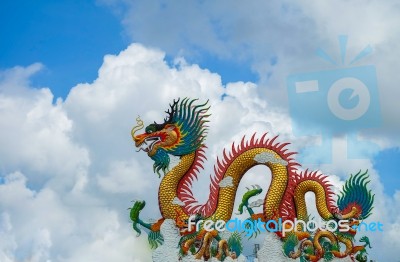 Dragon Statue Stock Photo