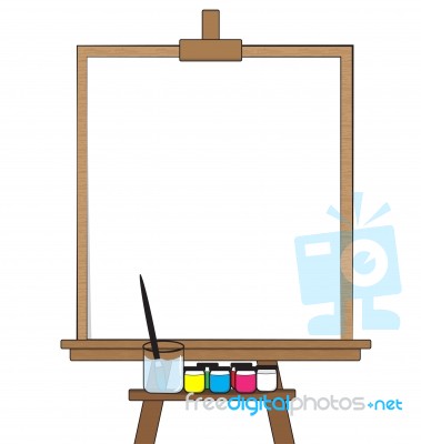 Drawing Board Stock Image