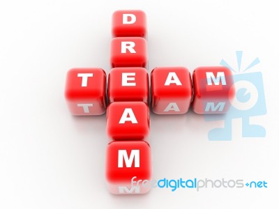 Dream Team Stock Image