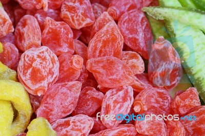 Dried Fruits Stock Photo