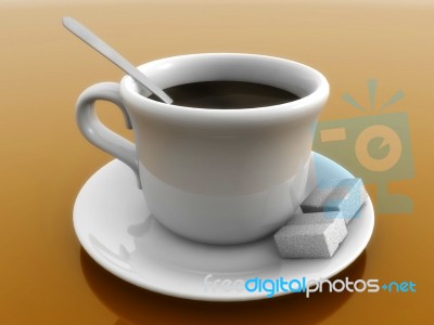 Drink Coffee Stock Image