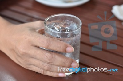 Drink Water Stock Photo