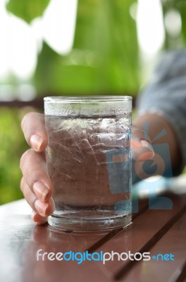 Drink Water Stock Photo