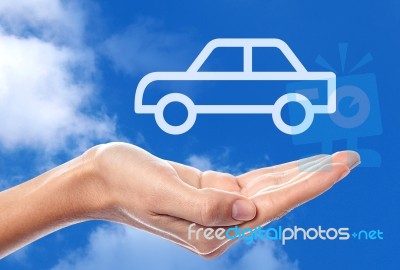 Drive Safe, We Care For You Stock Photo