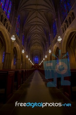 Duke Chapel Stock Photo