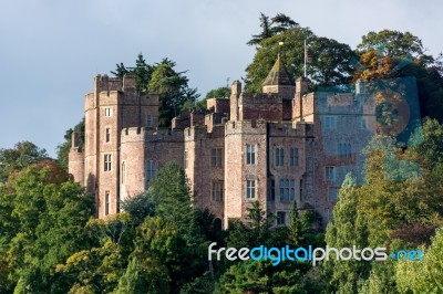 Dunster, Somerset/uk - October 20 : View Of Dunster Castle In So… Stock Photo