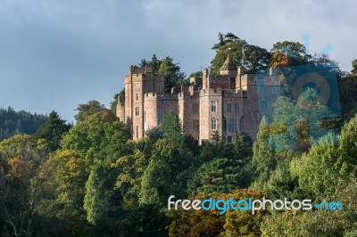 Dunster, Somerset/uk - October 20 : View Of Dunster Castle In So… Stock Photo