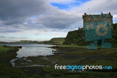 Dunvegan Castle Stock Photo