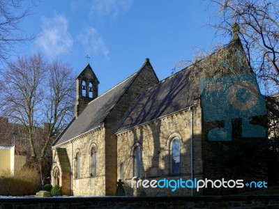 Durham, County Durham/uk - January 19 : View Of The The Church O… Stock Photo