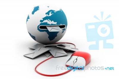 E Mail Concept Stock Image