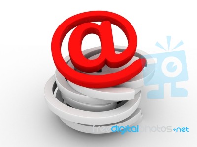 E-mail Icon Symbol Stock Image