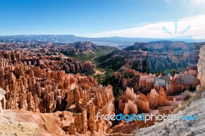 Early Morning In Bryce Canyon Stock Photo