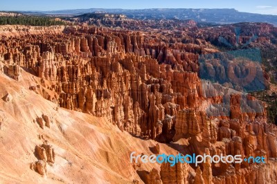 Early Morning In Bryce Canyon Stock Photo