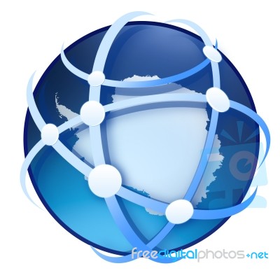 Earth Globe Stock Image