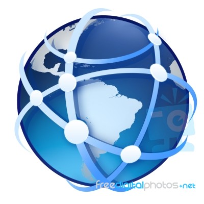 Earth Globe Stock Image