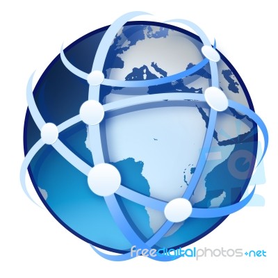 Earth Globe Stock Image