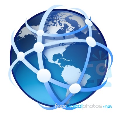 Earth Globe Stock Image