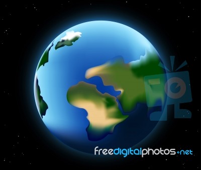 Earth Planet Stock Image