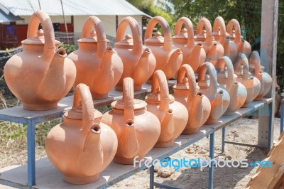 Earthenware Stock Photo