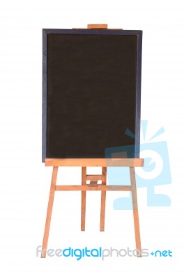 Easel And Board Stock Photo