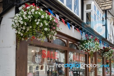 East Grinstead In Bloom Stock Photo