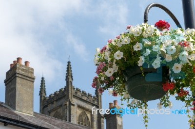 East Grinstead In Bloom Stock Photo