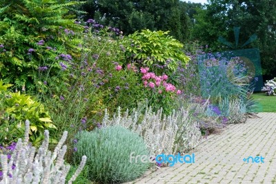 East Grinstead In Bloom Stock Photo