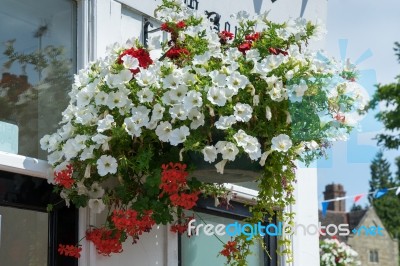 East Grinstead In Bloom Stock Photo