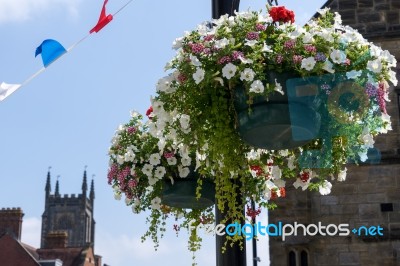 East Grinstead In Bloom Stock Photo