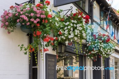 East Grinstead In Bloom Stock Photo