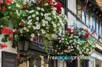 East Grinstead In Bloom Stock Photo