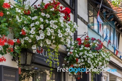 East Grinstead In Bloom Stock Photo