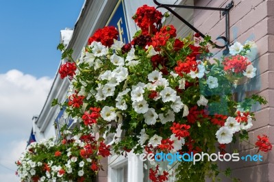 East Grinstead In Bloom Stock Photo